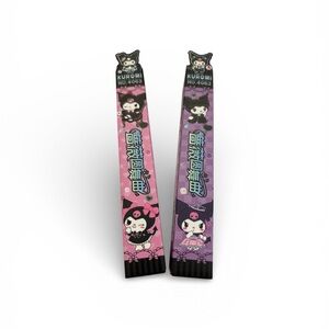 Sanrio Mystery Box Kuromi Pink and Purple Stationery Pen Set (Black Ink)